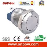 Onpow 12mm Metal Pushbutton Switch (GQ12-A SERIES, CE, RoHS Compliant)