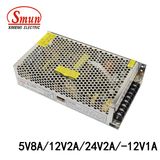 120W 5V8a 12V2a 24V2a -12V1a Quad Output Switching Power Supply