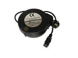 Dyh Factory Made Durable 5 Meters Power Cord Retractor with EU Standard Plugs