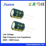 15UF 50V 5*11mm 3000hours Aluminum Capacitor