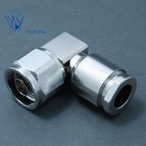 Male Plug Clamp Right Angle RF N Type Connector for LMR400 Rg8 Rg213 Cable