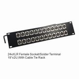 XLR Patch Panel 24 Channel 19