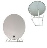 1.2m (meter) Triangle Base Offset Satellite Dish Antenna