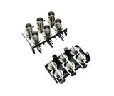 90 Degree 6 Port BNC Female Connector Uesed for DVR Device