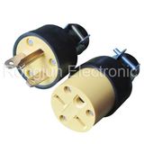 Connector Male Femal South America Socket Plug Rj-0019