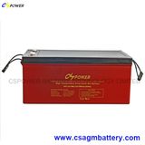 12V 250ah Gel Rechargeable Solar Battery for Forklift