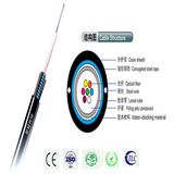 Outdoor 6 Core Fiber Optic Cable with Central Tube