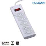 Universal 5 Way Electrical Extension Socket for Wholesale