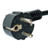 European 3pins Power Cord with VDE Certification (AL-153)