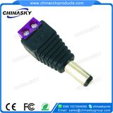 CCTV DC Power Connector with Purple Screw Terminal (PC102PP)