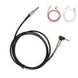 90 Degree 3.5mm Male to Male Car Aux Audio Cable