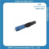 Sc Singlemode Fiber Optical Sx FTTH Fast Connector Ark