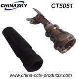 CCTV Male Solderless F Connector with Boot (CT5051)