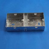 Metal Electrical Outlet Box (1+1 GANG)