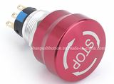 Waterproof Metal Emergency Stop Switch with IP65