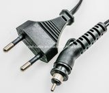 2pin EU Plug 16A/250V Electric Welding Machines VDE Standard AC Europe Power Plug Power Cord for Hair Drier