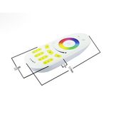 2.4G 4 Zone LED Touch Remote RF RGB Controller