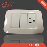 South American Copper Wall Switch Electrical Switch Socket