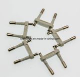 4.8mm 2 Pin Schuko VDE Euro Plug Insert Plug