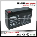 Rechargeable Lead Acid Emergency Lighting Battery 6V12ah