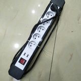 dual USB Port 4 Outlet French Extension Electric Socket