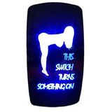 Waterproof Car Rocker Switch with LED12V Marine Boat 12V-24V