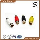 75 Ohm Connector RCA Audio Video Female to Female Coupler Adapter