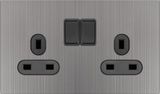 M113D Double 13A Switched Socket