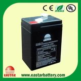 Rechargeable Storage Battery 6V4.5ah Lead-Acid Battery for Emergency System