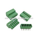 3.5mm Angle 8pin Screw Terminal Block Connector W Angle Green Pluggable