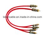 AV Cable, 2RCA Plugs to 2RCA Jacks