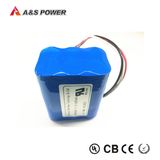 UL2054 Approved 11.1V 4000mAh 18650 Lithium-Ion Battery Pack for Solar LED Lights