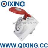 Qixing Cee Industrial Socket for Angle Panel Mounted (QX1467)