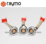 5pin Circualr Push Pull Female Socket with Jst Wire Harness for Medical Equiement