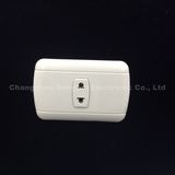 10A/250V 15A/125V ABS Material Wall Sockets (P-003)