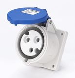 32A 2P+PE IP44 Panel mounted socket MN3331