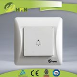 Ce TUV Certified EU Standard 1gang Bell Push Switch