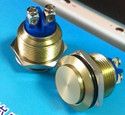 CE Approval with (ON) -off, IP67, Ik08 Protection Pushbutton Switch