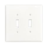 2-Gang Toggle Switch Cover, Standard Size 4.563