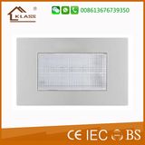 2016 Newest White PC Panel Hotel Footlight Switch