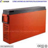 FL12-200ah Deep Cycle Front Terminal Gel Battery for Solar