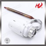 Home Using Thermostatic Radiator Head with Remote Sensor