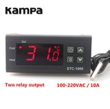 Stc-1000 Two Relay Output LCD Digital Temperature Controller with Sensor