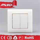 PC Material Viko Design 2 Gang 2 Way Light Switch