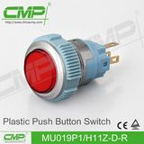 19mm High Head Plastic Push Button Control Switch