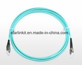 FC to St Om3/Om4 Multimode Fiber Optic Patch Cord Cable