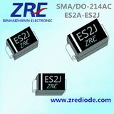 2A Es2a Thru Es2j Super Fast Recovery Rectifiers Diode SMA/Do-214AC Package