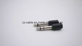 6.35mm Mono/Stereo Plug to 3.5mm Mono/Stereo Jack