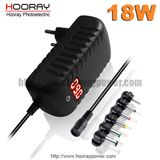 Wholesale DC 3-12V Adjustable Power Adapter LCD Display 12W 15W 18W Touch Switching Power Supply, 3-12V Charger 7.2W Adaptor