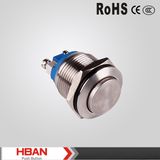 16mm Stainless Steel Push Button Switch with Screw Terminal